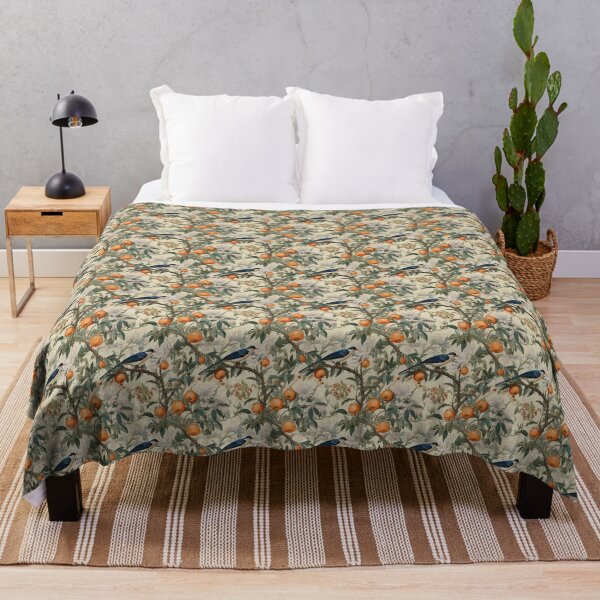 Item preview, Bird Oranges Seamless Pattern designed and sold by Sototos® ⭐⭐⭐⭐⭐.