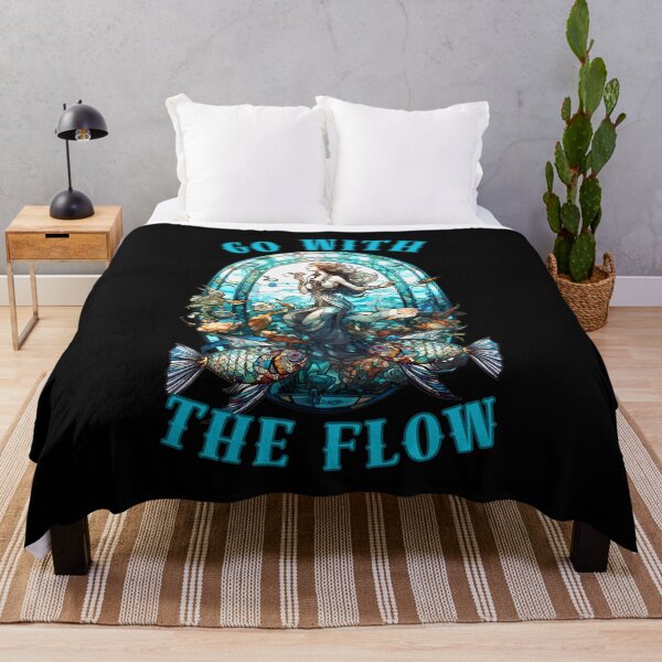 Item preview, Go With The Flow. pisces sign designed and sold by ZodiacWonders.