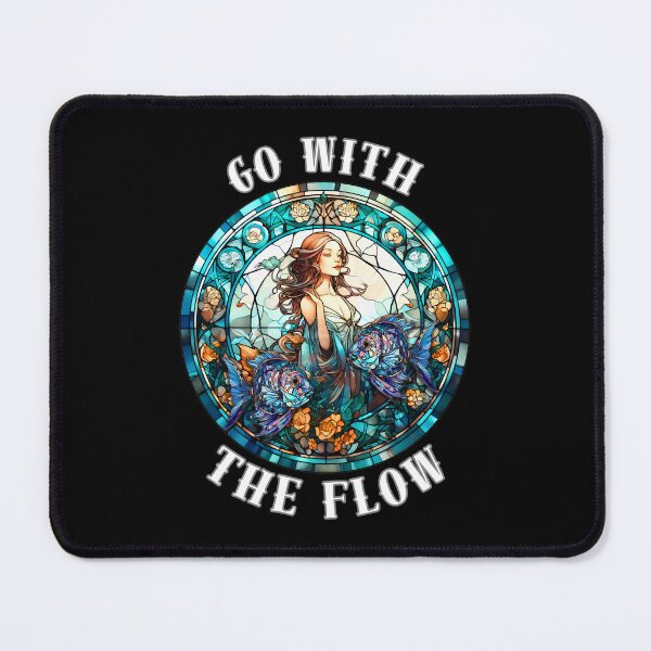 Item preview, Go With The Flow. pisces symbol designed and sold by ZodiacWonders.