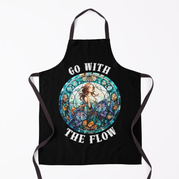 Item preview, Go With The Flow. pisces symbol designed and sold by ZodiacWonders.