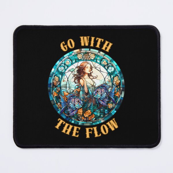 Item preview, Go With The Flow. pisces fish designed and sold by ZodiacWonders.