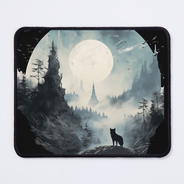 Item preview, Wolf's Moonlit Wilderness designed and sold by Artisleek Designs.