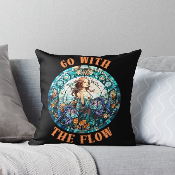 Item preview, Go With The Flow. pisces march designed and sold by ZodiacWonders.