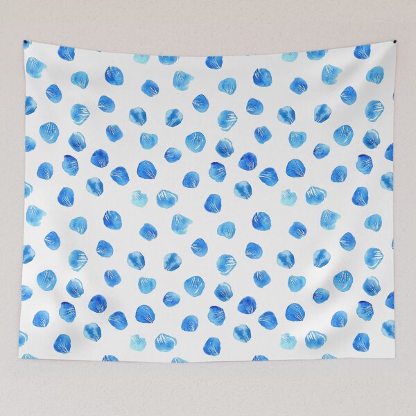 Item preview, Hand drawn watercolor forgetmenot designed and sold by pinkyfish1010.