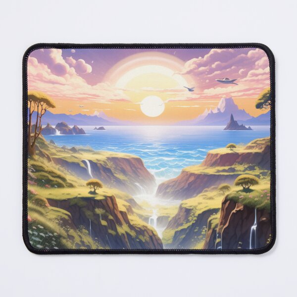Item preview, a tranquil sunrise forest world designed and sold by JangmiHorang.