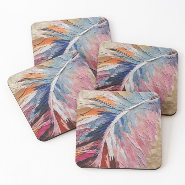 Item preview, Colorful Feather designed and sold by LaxMuni.