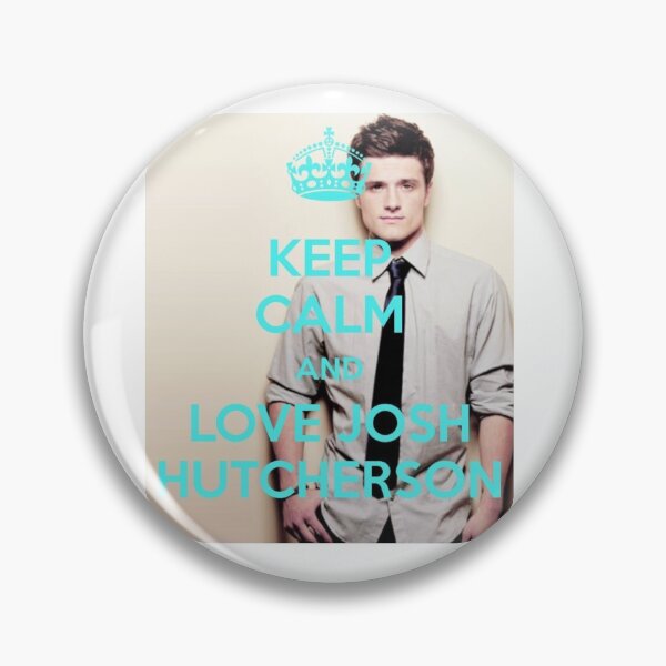 Item preview, keep calm and love josh hutcherson designed and sold by RainbowTotoro.