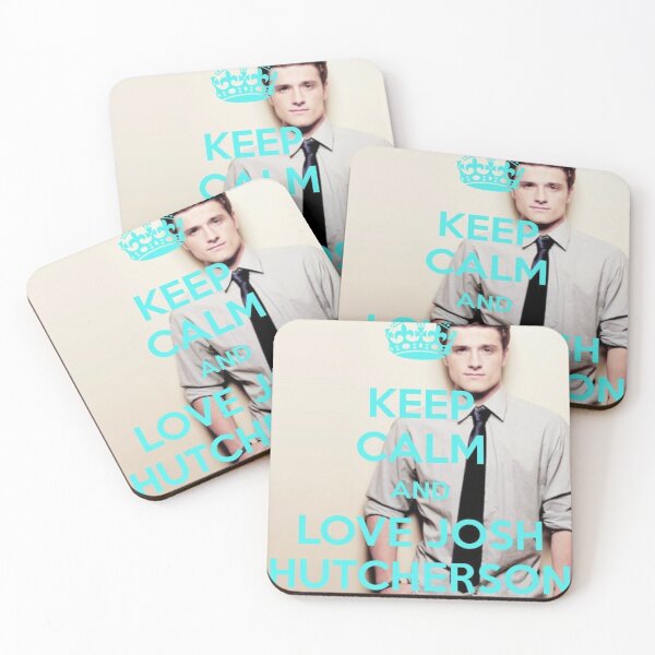 Item preview, keep calm and love josh hutcherson designed and sold by RainbowTotoro.