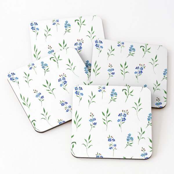 Item preview, Blue blossoms forgetmenot designed and sold by pinkyfish1010.