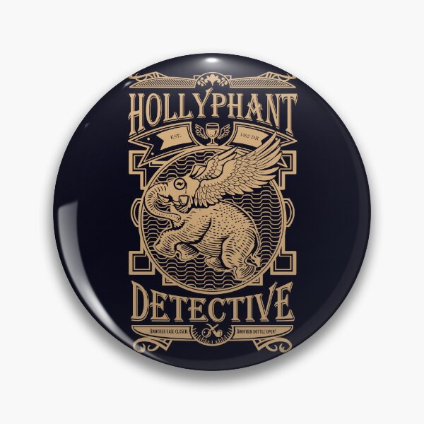 Item preview, Hollyphant Detective - gold designed and sold by Milmino.