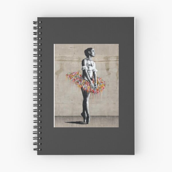 Item preview, Banksy Flowers Ballerina designed and sold by RoleyPoleyHami.