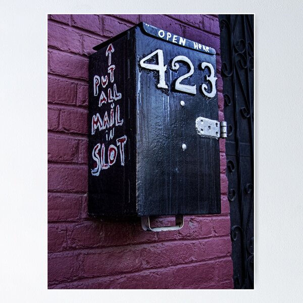Item preview, Message to a mail carrier designed and sold by Art in Nature.