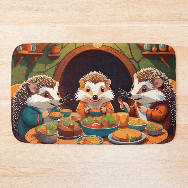 Item preview, Hedgehogs Artwork designed and sold by WildlifeInc.