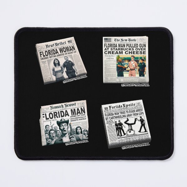 Item preview, Actual 'Florida Man' Headlines, I Couldn't Make This Stuff Up! designed and sold by Mount-Molehill.