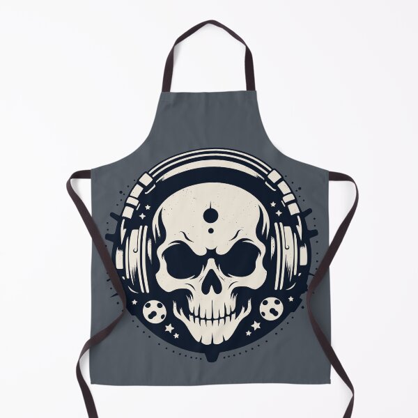 Item preview, Skull Headphones - DJ Skull Music Lover designed and sold by Urban-Alien.