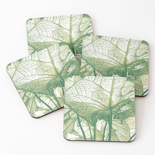 Item preview, "Green leaves" designed and sold by pawandpetal.