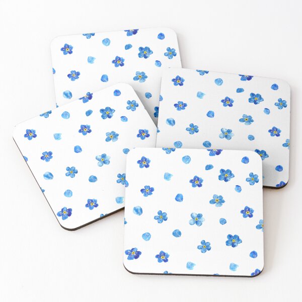 Item preview, Forgetmenot blue blossoms designed and sold by pinkyfish1010.
