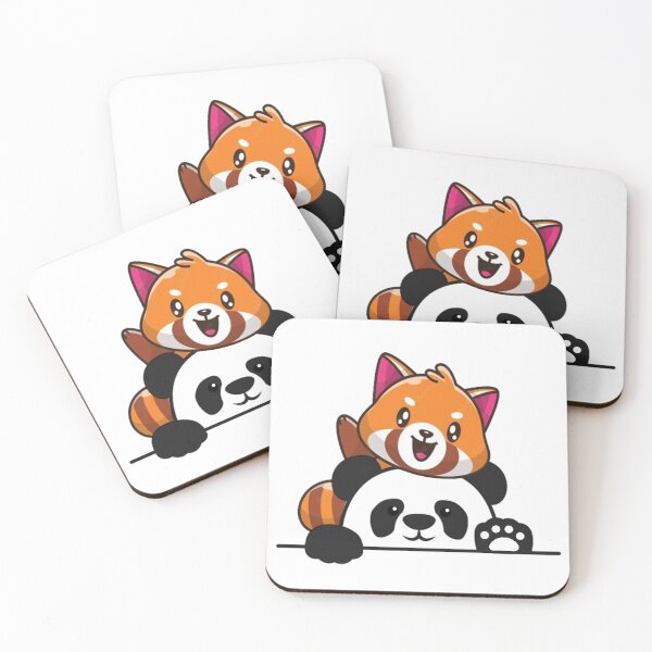 Item preview, Cute baby panda and red panda designed and sold by chookey01.