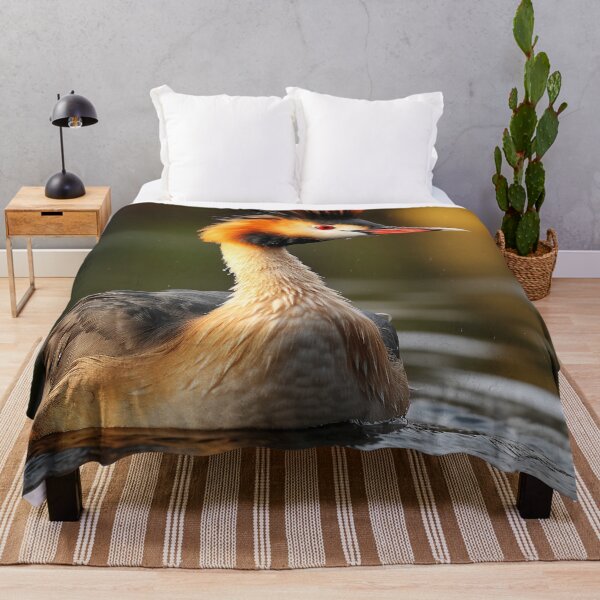 Item preview, Water Spirits: Pūteketeke (Australasian crested grebe) designed and sold by Brendon987.