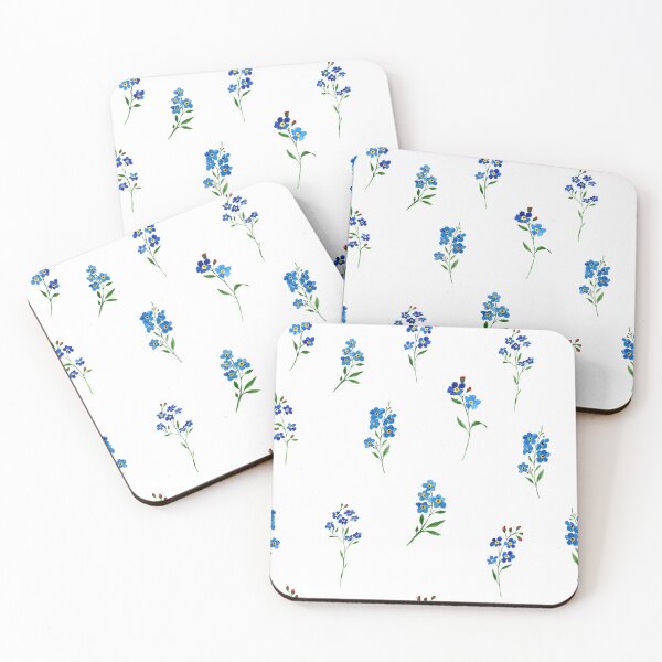 Item preview, Forget me not flowers designed and sold by pinkyfish1010.