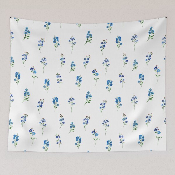 Item preview, Forget me not flowers designed and sold by pinkyfish1010.