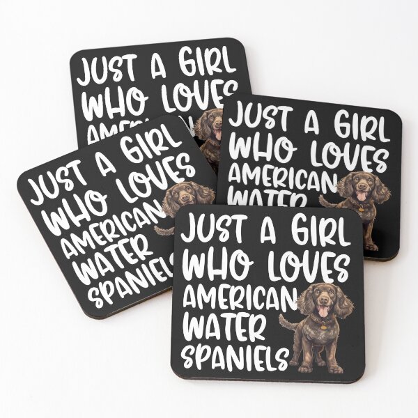 Item preview, Just A Girl Who Loves American Water Spaniels designed and sold by TheAnimalZ00.