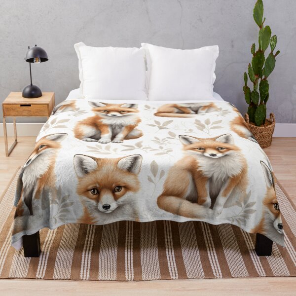 Artikelvorschau, Fuchsmuster entworfen und verkauft von FoxVibes.