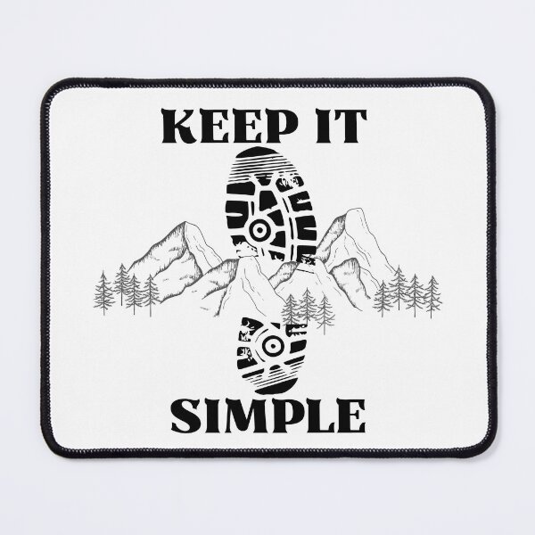 Item preview, Keep it Simple.  designed and sold by OmikronStore.