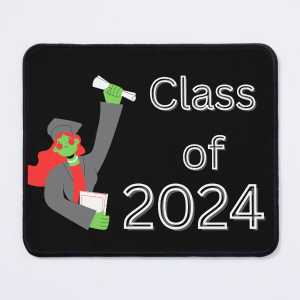 Item preview, Proud Class of 2024 Gray/Red designed and sold by TxTaurus110.