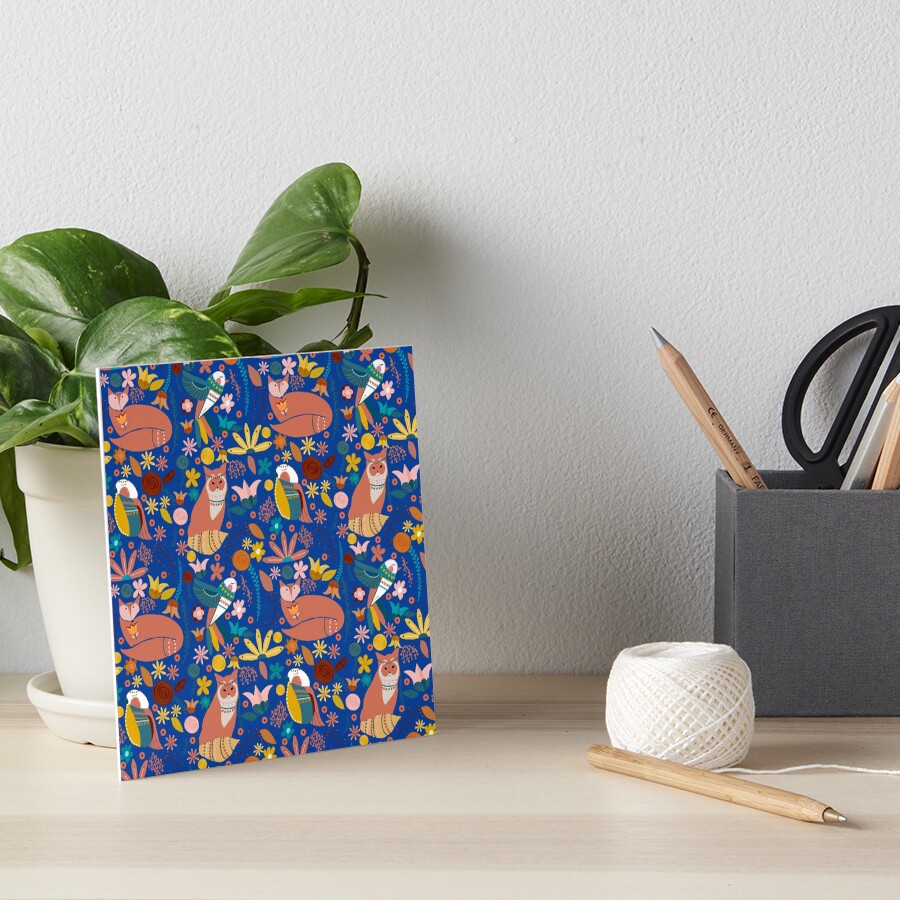 Item preview, Art Board Print designed and sold by FoxVibes.