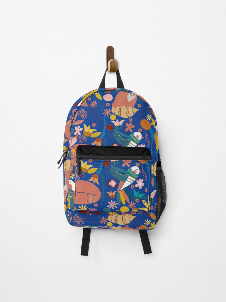 Thumbnail 1 of 3, Backpack, Fox Pattern designed and sold by FoxVibes.