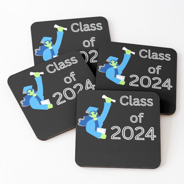 Item preview, Proud Class of 2024 Blue/Dark Blue designed and sold by TxTaurus110.