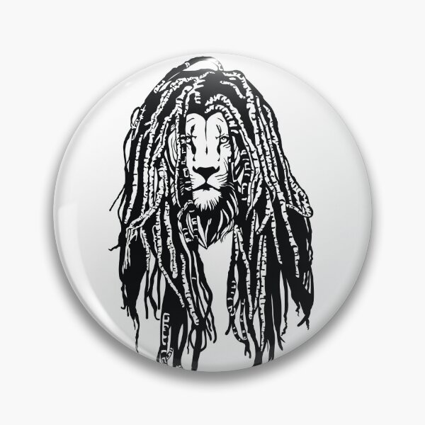 Item preview, Reggae Lion Dreadlocks Hairstyle | Rasta Reggae Animal Vector designed and sold by DigitalFhaiz.