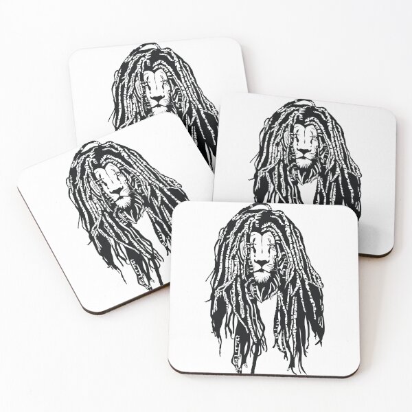 Item preview, Reggae Lion Dreadlocks Hairstyle | Rasta Reggae Animal Vector designed and sold by DigitalFhaiz.