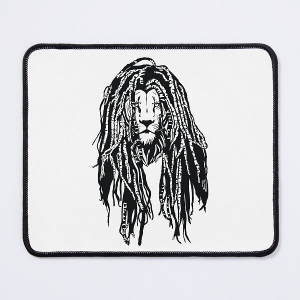 Item preview, Reggae Lion Dreadlocks Hairstyle | Rasta Reggae Animal Vector designed and sold by DigitalFhaiz.
