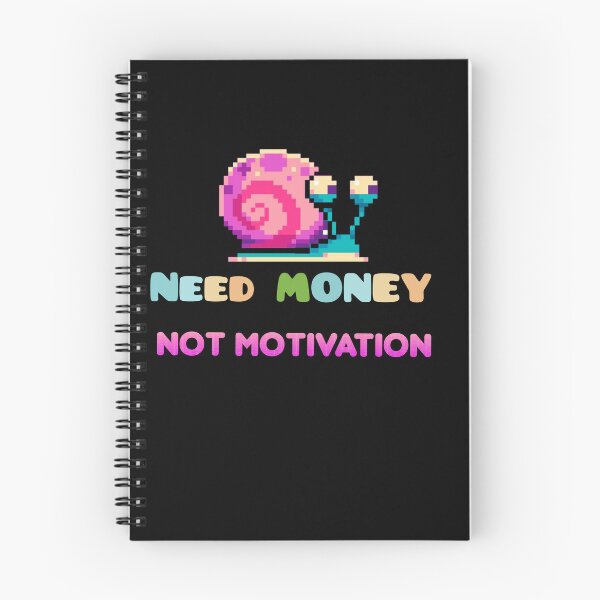 Item preview, Need money not motovation designed and sold by ManikRaja.