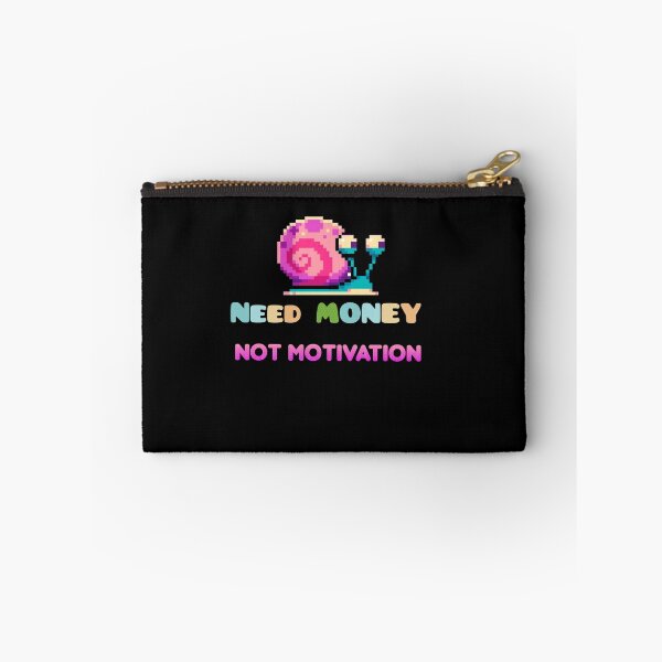 Item preview, Need money not motovation designed and sold by ManikRaja.