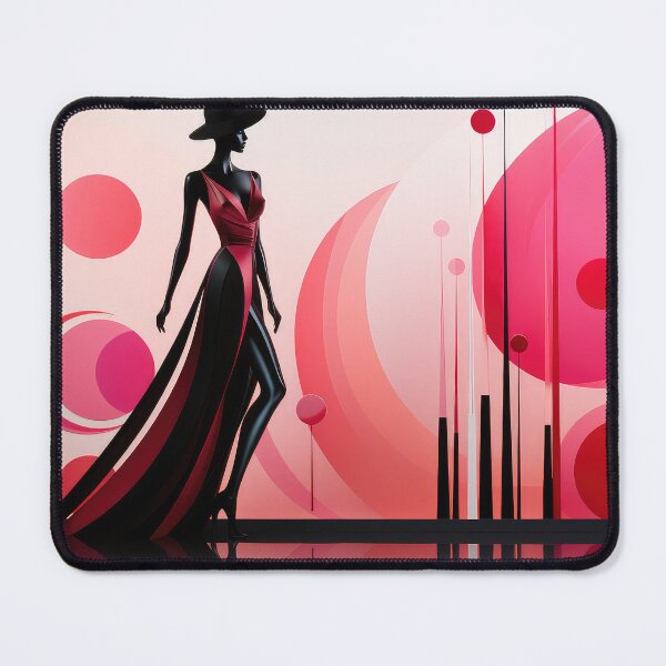 Item preview, Boho Abstract of a 1920's Flapper designed and sold by NeoNebulaArt.