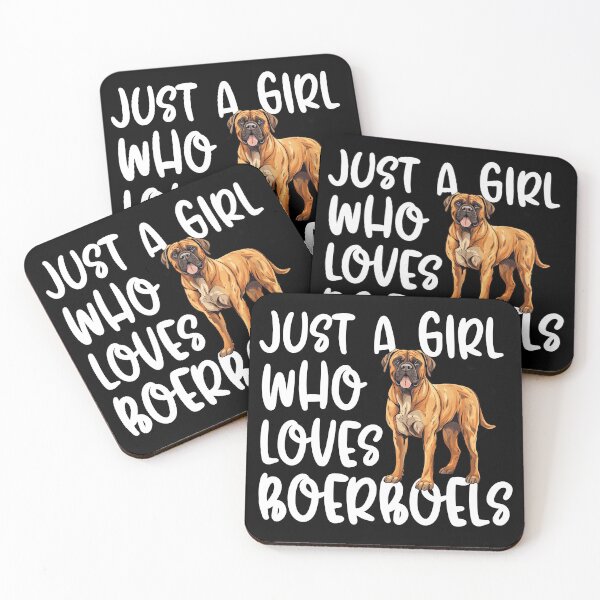 Item preview, Just A Girl Who Loves Boerboels designed and sold by TheAnimalZ00.