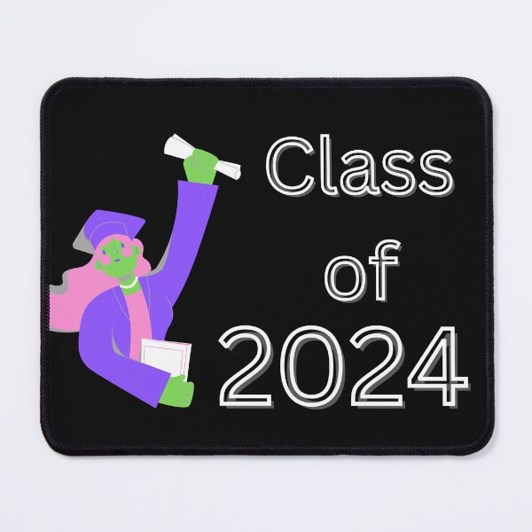 Item preview, Proud Class of 2024 Pink/Purple designed and sold by TxTaurus110.