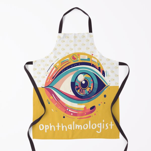 Item preview, Ophthalmologist yellow background ,brafdesign  designed and sold by Brafdesign.