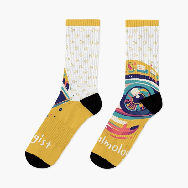 Item preview, Ophthalmologist yellow background ,brafdesign  designed and sold by Brafdesign.