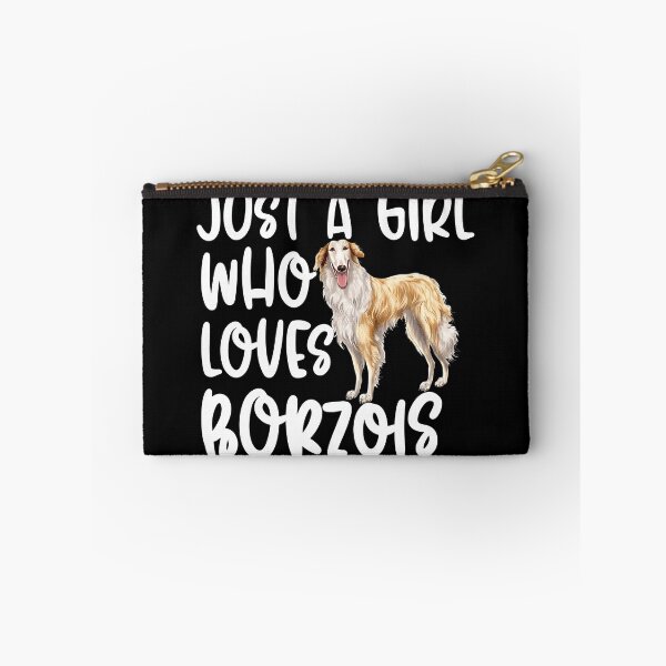 Item preview, Just A Girl Who Loves Borzois designed and sold by TheAnimalZ00.