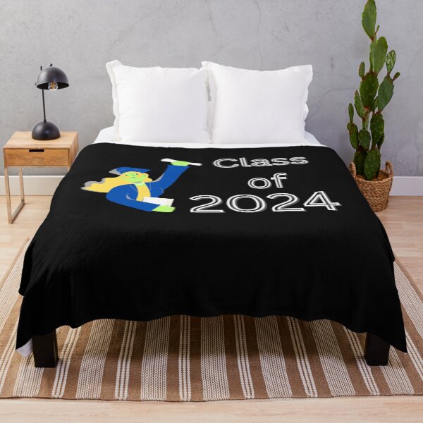 Item preview, Proud Class of 2024 Blue/Yellow designed and sold by TxTaurus110.