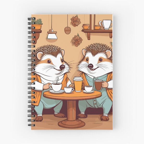 Item preview, Hedgehogs Tea Buddies Artwork designed and sold by WildlifeInc.