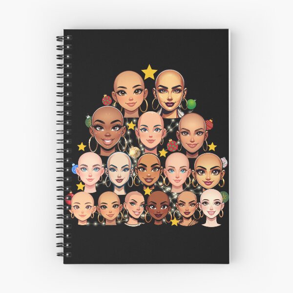 Item preview, Bald Shaved Women Christmas Tree - Bald Women Appreciation  designed and sold by Zuriel Hargrove.