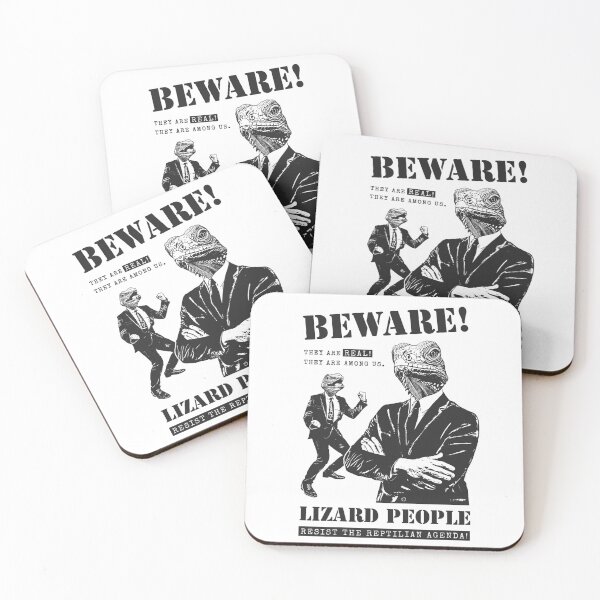Item preview, Beware the Lizard People designed and sold by Darmoks-Geeks.