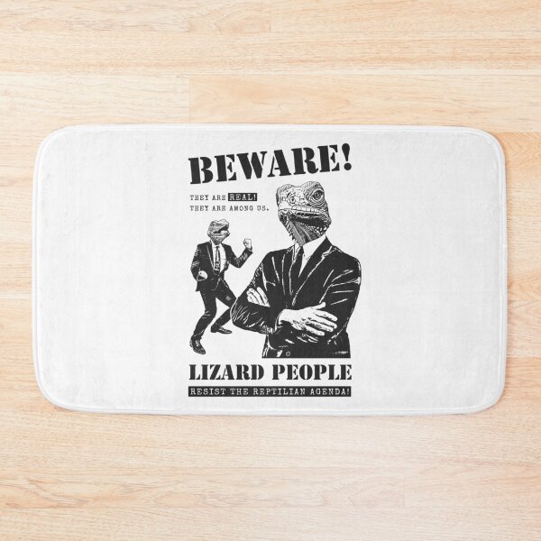 Item preview, Beware the Lizard People designed and sold by Darmoks-Geeks.
