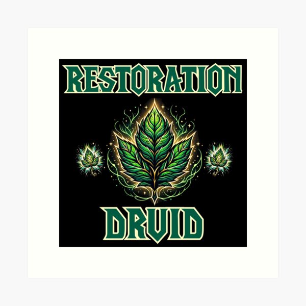Item preview, Restoration Druid designed and sold by kawaii Cookies.