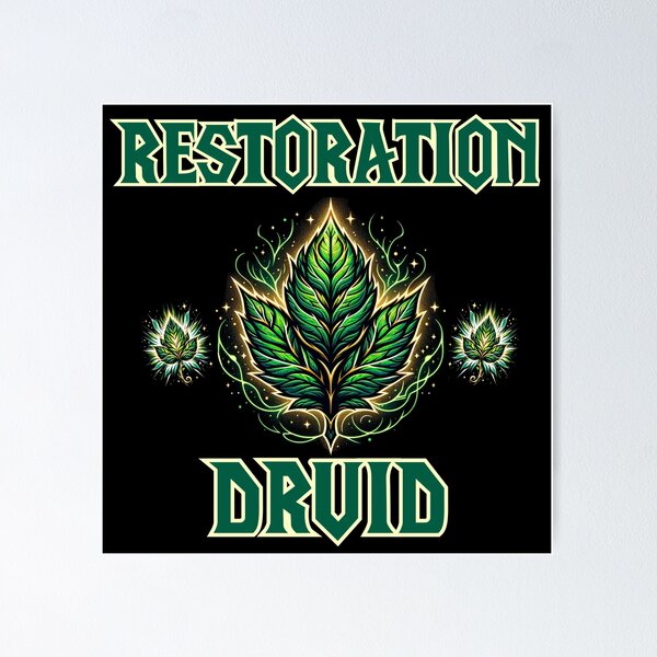 Item preview, Restoration Druid designed and sold by kawaii Cookies.
